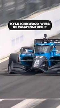 No bigger win for the King of the Streets 🔴⚪️🔵 #indycar #racing #kylekirkwood