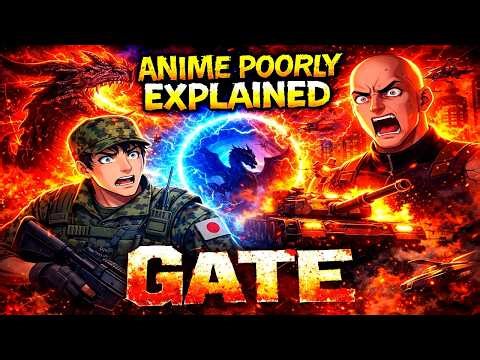 Anime Poorly Explained GATE