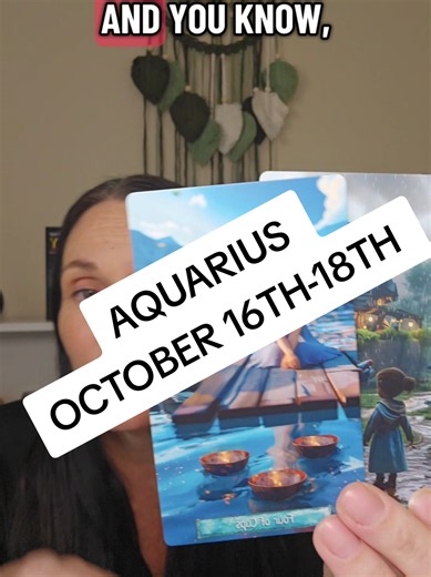 Aquarius Tarot October 16-18, 2026 | Tarot Forecast for Aquarius
