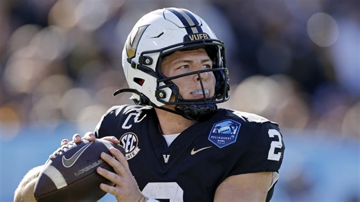 QB Diego Pavia to visit Panthers Tuesday