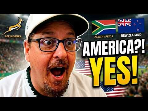Are We READY?? | America Gets Its First Springboks vs All Blacks Test
