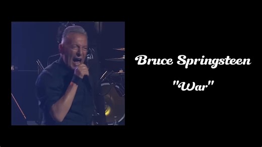 Bruce Springsteen - War (Live From Minneapolis 2026) 中英字幕