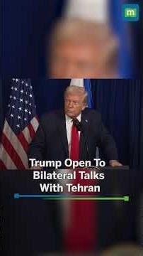 US President Trump addresses his stance on Iran in joint presser with Netanyahu