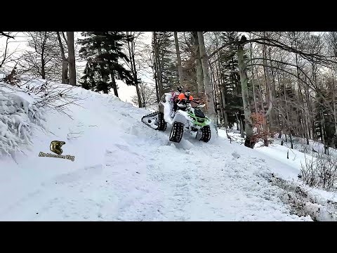 Fun on Tracks ❄️ No Trails to Follow 🥶 Can-Am Apache Backcountry