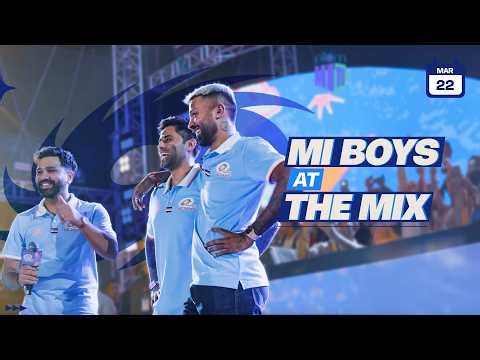 MI Daily 2026: March 22 - MI Boys x THE MIX: A Night to Remember | Mumbai Indians