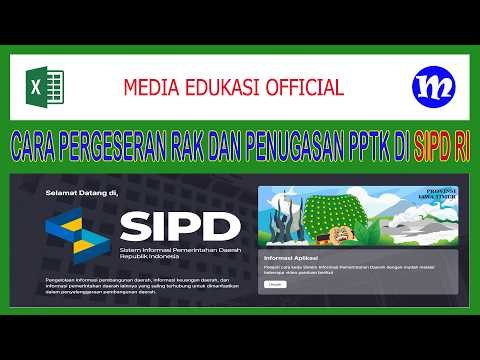 Cara Pergeseran RAK Dan Penugasan PPTK Di SIPD RI