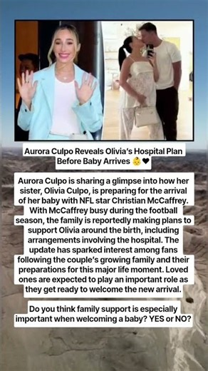 Aurora Culpo Reveals Olivia’s Hospital Plan Before Baby Arrives 👶❤️