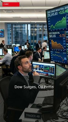 Dow rises to record as oil ticks higher, traders await Fed rate decision: Live updates - CNBC