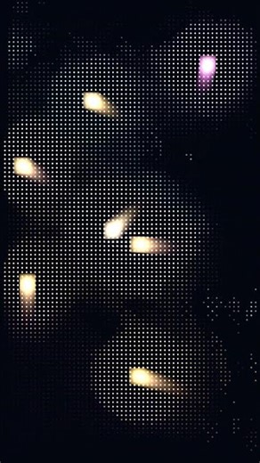 Neon Windfield: 10,000 Collision Particles