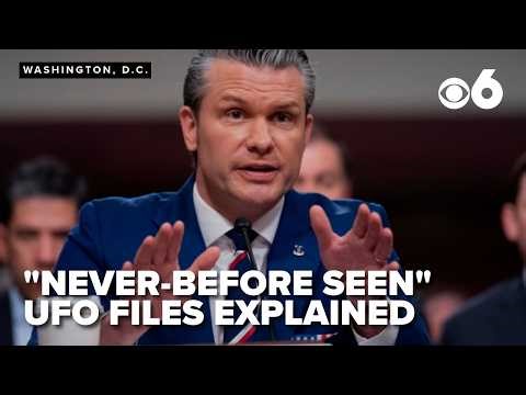 UFO files explained, what's in the newest release on Unidentified Anomalous Phenomena