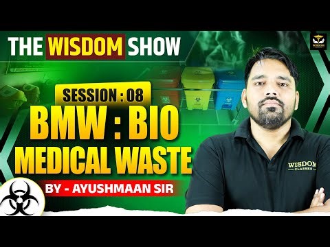 THE WISDOM SHOW | SESSION 08 | AYUSHMAN SIR | BIO MEDICAL WASTE | WISDOM ANM