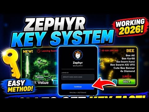 Zephyr key system tutorial