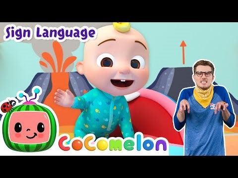 Let's Play: The Floor Is Lava! | Cocomelon Nursery Rhymes | Learn ASL & Baby Sign Language for Kids