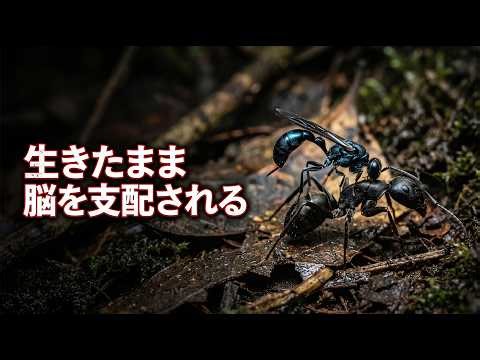 自然界のエイリアン。アリを内部から食い破る、寄生蜂の残酷すぎる生態