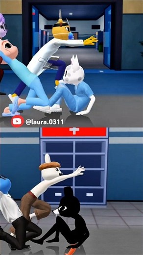 Little Anomaly Chasing Animal Hospital #animalhospital#animalhospitalroblox#anomaly#roblox#sprunki