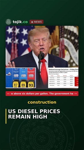 us diesel prices remain high | TOJIK US