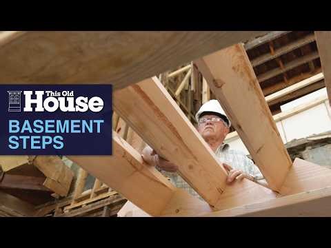 Pouring Basement Steps | This Old House