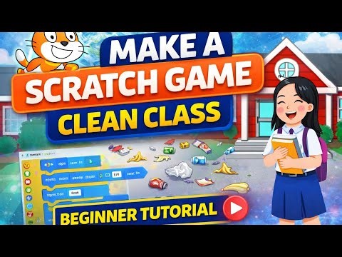 Scratch Full Game Tutorial for Beginners | Clean Class Game