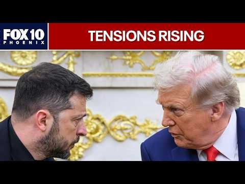 Zelenskyy pushes back as Trump calls for new leadership in Ukraine | FOX 10 Phoenix