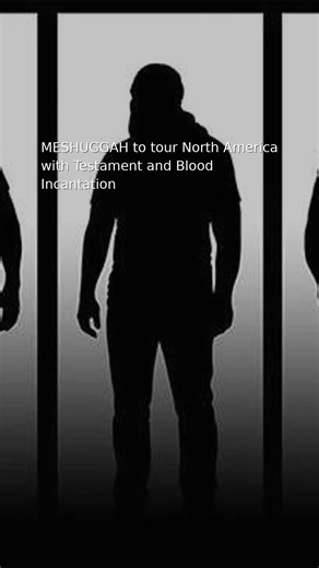 MESHUGGAH to tour North America with Testament and Blood Incantation #meshuggah #testament #bloodincantation #metalcore #northamericatour #heavymetal #fyp