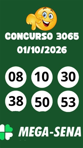 🟢 MEGA-SENA 3065: ACUMULOU! 😱 R$ 82 MILHÕES! 💰 #MegaSena #Resultado