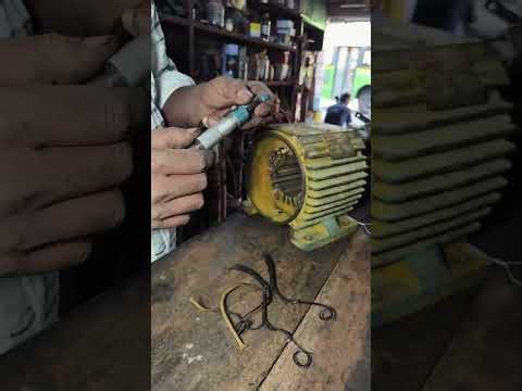 Three-phase motor winding