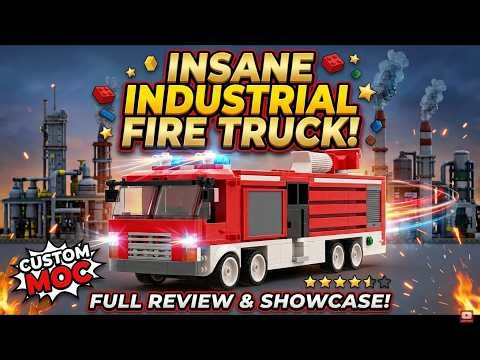 LEGO Industrial Fire Truck Review