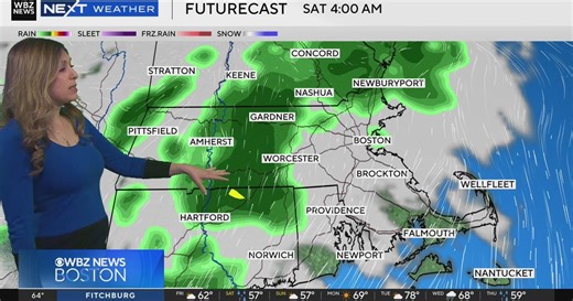 Next Weather: WBZ Evening Forecast For May 1, 2026
