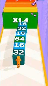 Cube Run 2048 jelly roll #games #jellyrun #youtubeshorts