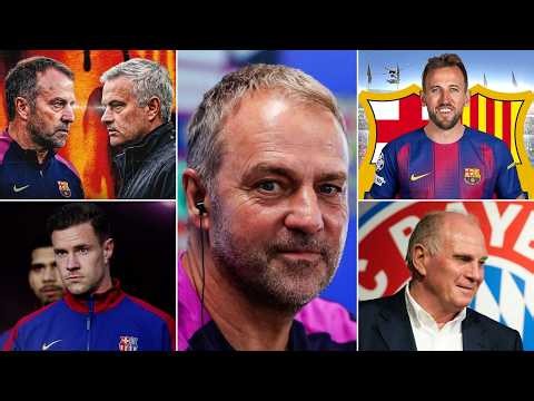 FLICK REACTS TO MOURINHO'S RETURN! - HARRY KANE TO BARCELONA?! - FLICK DEMANDS MORE FROM HIS PLAYERS