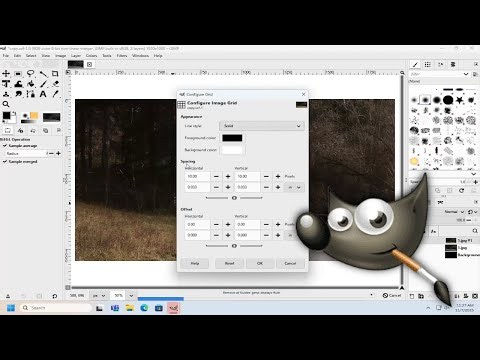 How To Configure Image Grid on GIMP [Guide]