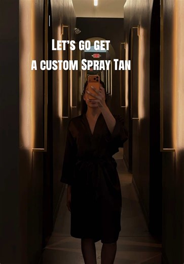 i used to think all spray tans were the same until i tried one actually made for my skin tone… no streaks, just a real glow✨ @Sunless Body Studios always delivers the best experience🤎 #spraytan #customspraytan