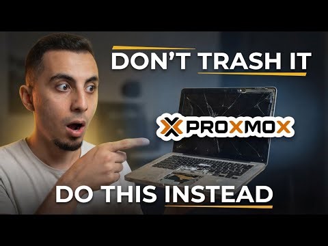 The $0 Home Server: Proxmox on an Old Laptop