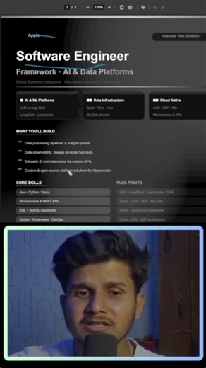 Apple Hire Software Engineer #apple #jobsearch #hiring #softwareengineeringinternship