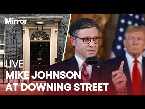 LIVE: Keir Starmer hosts speaker of the US House of Representatives Mike Johnson at No 10
