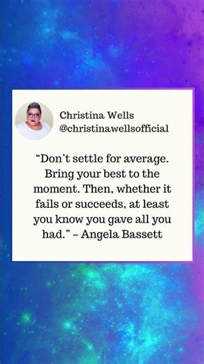 Remember, your best is different every day💜