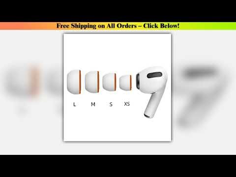 Memory Foam Ear pads For Airpods Pro Wireless Bluetooth Earphones Silicone Ear Covers Caps