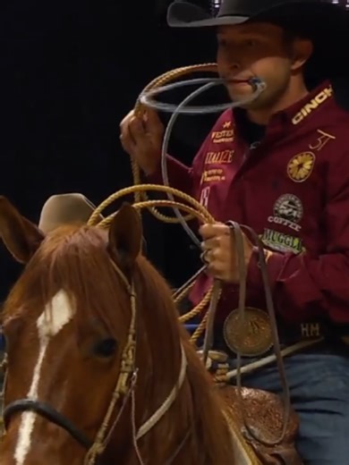 NFR Historic Moment of the Week: In 2023, Haven Meged set the new arena record in the Thomas & Mack with a 6.4-second run. #WeArePRORODEO
