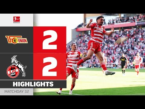 Eta Celebrates 1st Point | UNION BERLIN - 1. FC KÖLN | Highlights | MD 32 – Bundesliga 2025/26