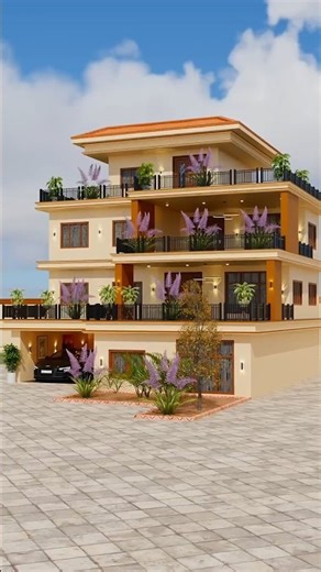 Village house 🏡 Design #elevation #frontelevation #house #housedesign #home #song #hindisong