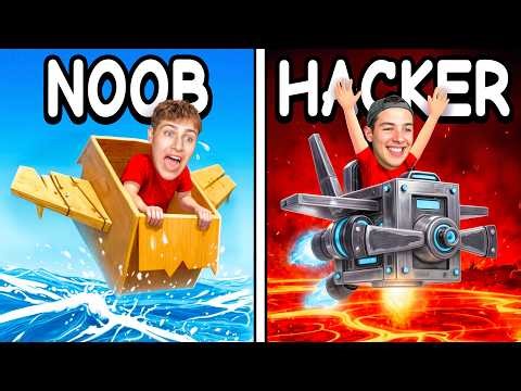 NOOB vs PRO vs HACKER Plane in Yeet Yourself!