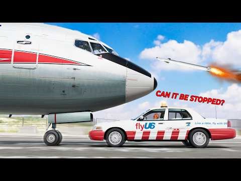 A Giant Plane vs EVERYTHING – Extreme Crash Test - Beamng drive