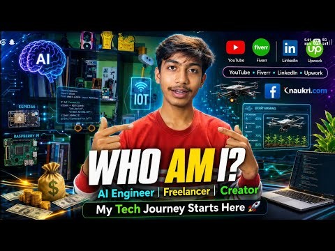 Who Am I? | AI Engineer, Robotics Developer, Python & C++ Programmer | My Tech Journey 🚀#youtube