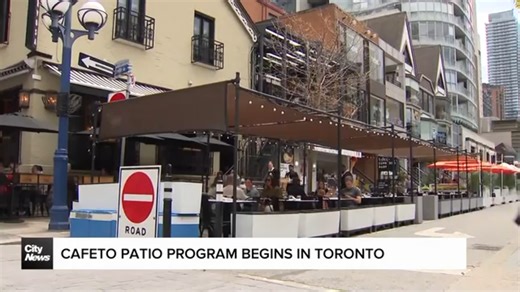 CafeTO patio program begins in Toronto