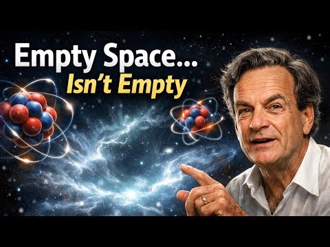 What Fills the Empty Space Between Atoms Feynman'