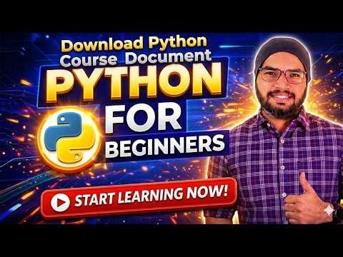 #3 Download Python Full Course Document