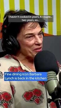 Boston chef Barbara Lynch is back in the kitchen
