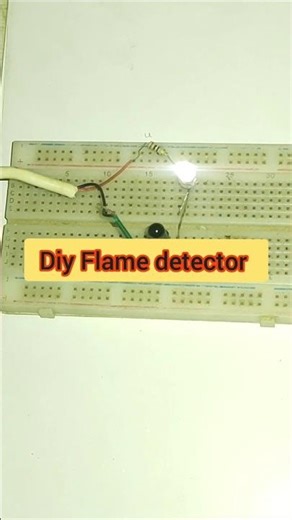 Diy Flame detector #how #flamengo #experiment #learning #diy #diycrafts