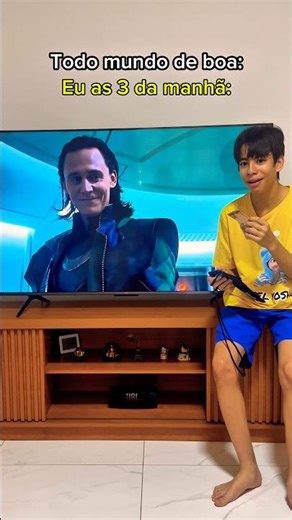 EU COM A TV AS 3 DA MANHÃ!! #shorts #humor