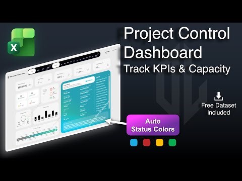 Create Interactive Excel Dashboard with Live Filters & Charts